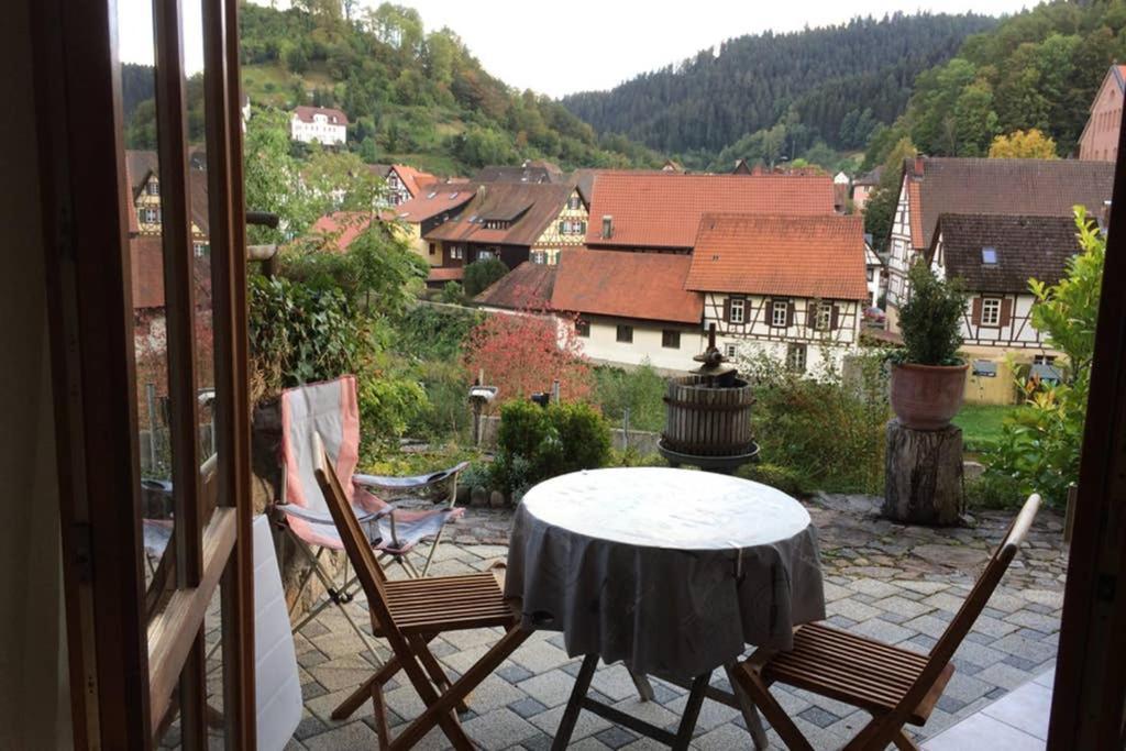 Urlaub Mit Blick Auf Schiltachs Fachwerkhaeuser المظهر الخارجي الصورة